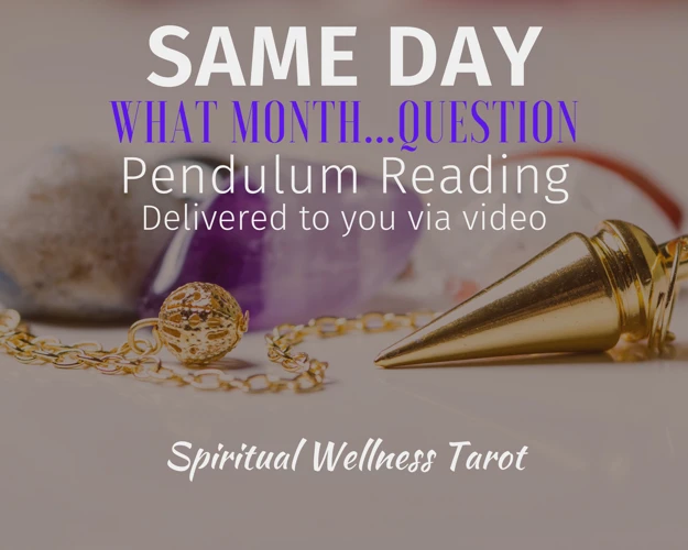 Choosing A Pendulum