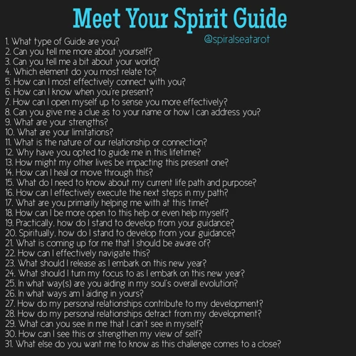 Connecting With Your Spirit Guides