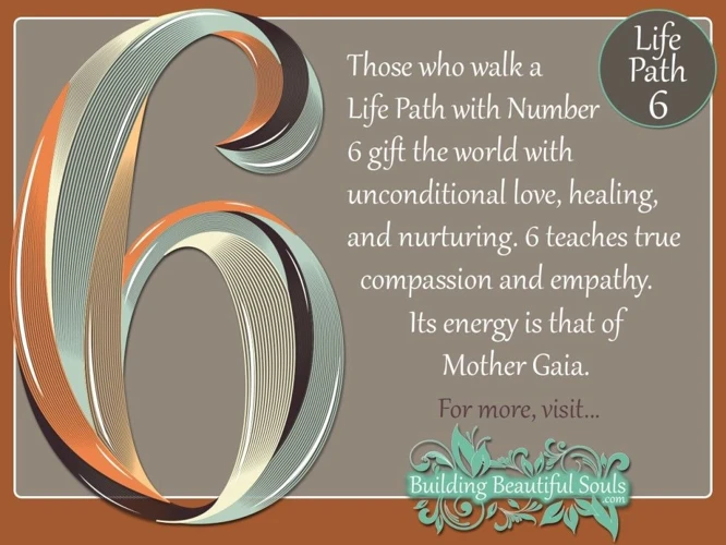 Life Path Number 6