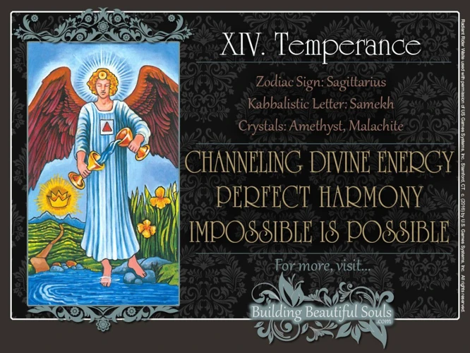 Meaning Of The Temperance Card