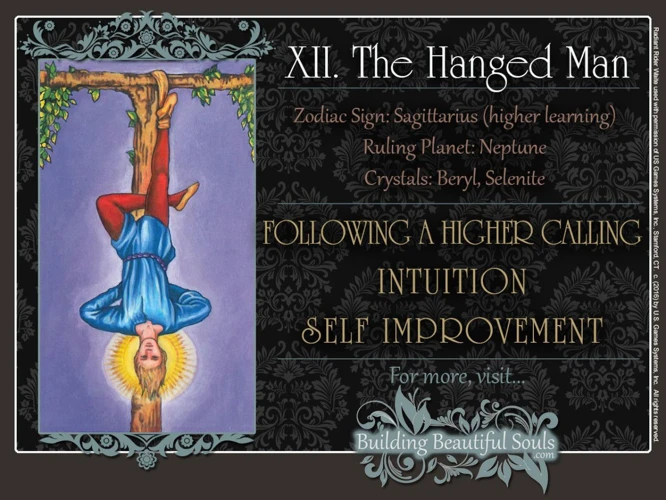 The Hanged Man Card In Love And Relationships